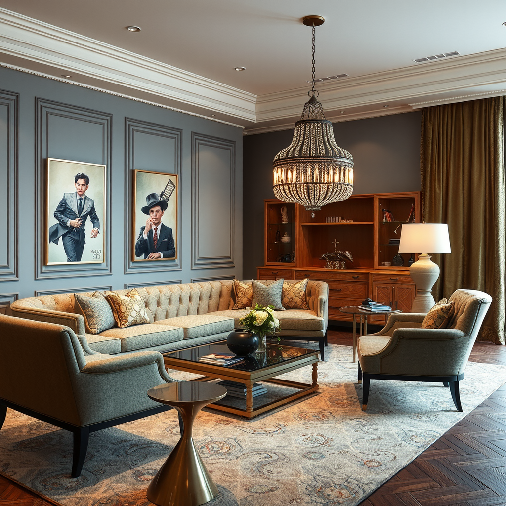 Investment-quality luxury furniture pieces showcasing balance between classic design and contemporary trends with enduring appeal and elegant aesthetics